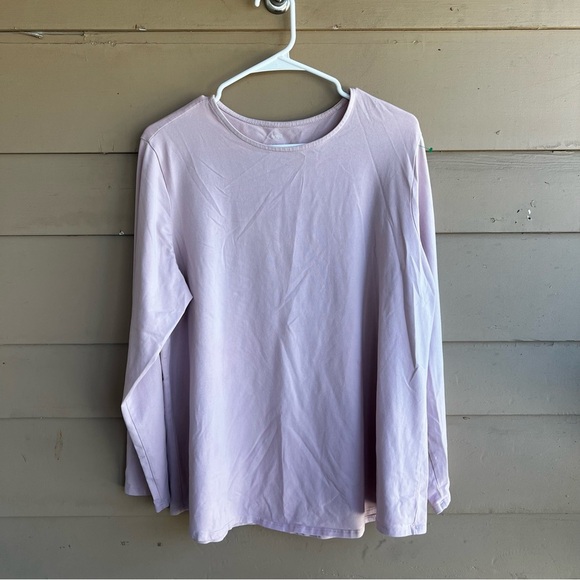 J.Jill Pure Jill Long Sleeve Shirttail Tee - Size XL - Modest Casual Comfy - Picture 1 of 4